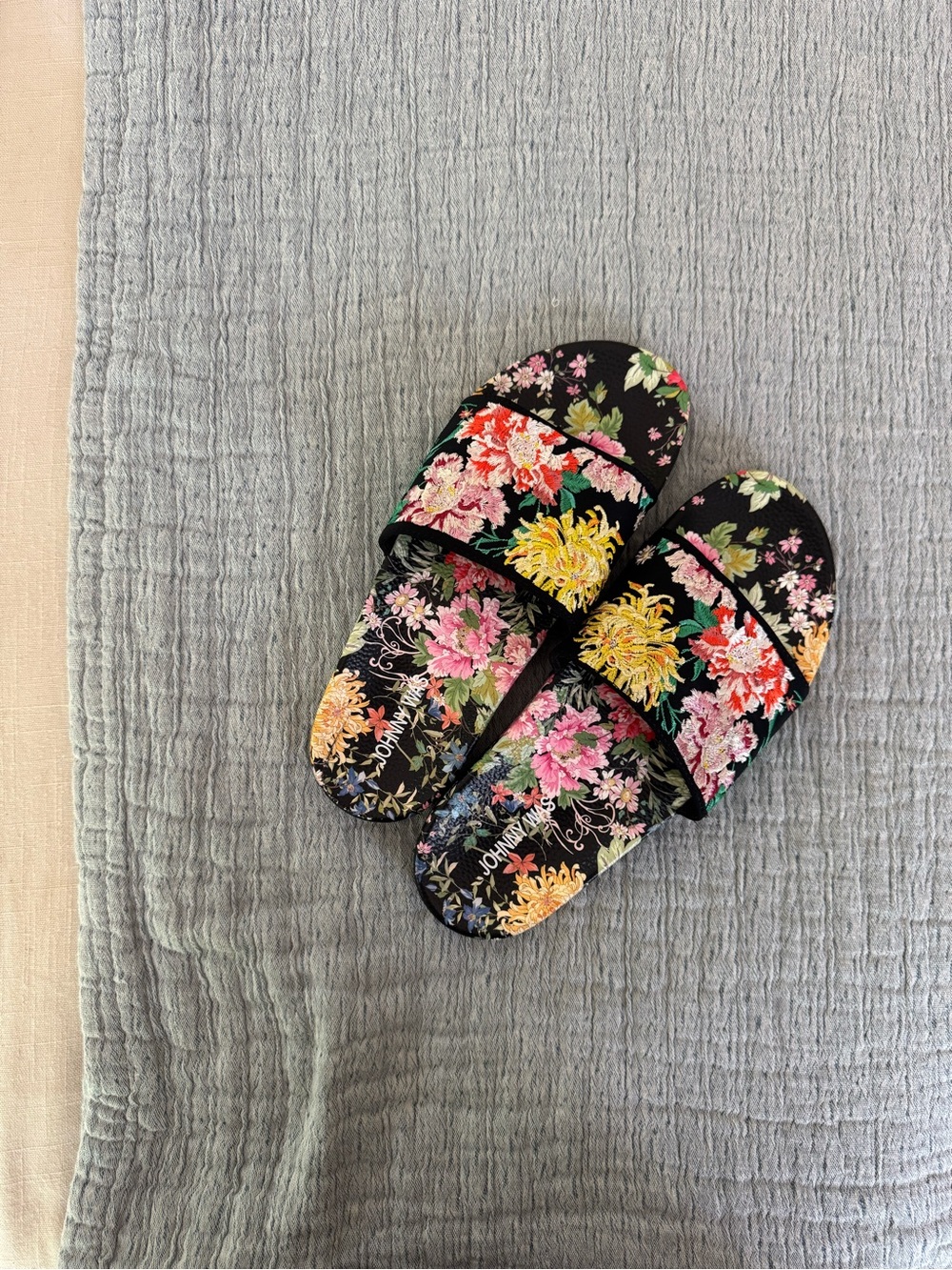 Johnny Was Floral Slides